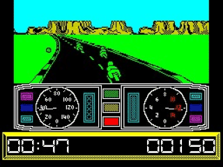 Super Cycle screenshot 3 for ZX Spectrum